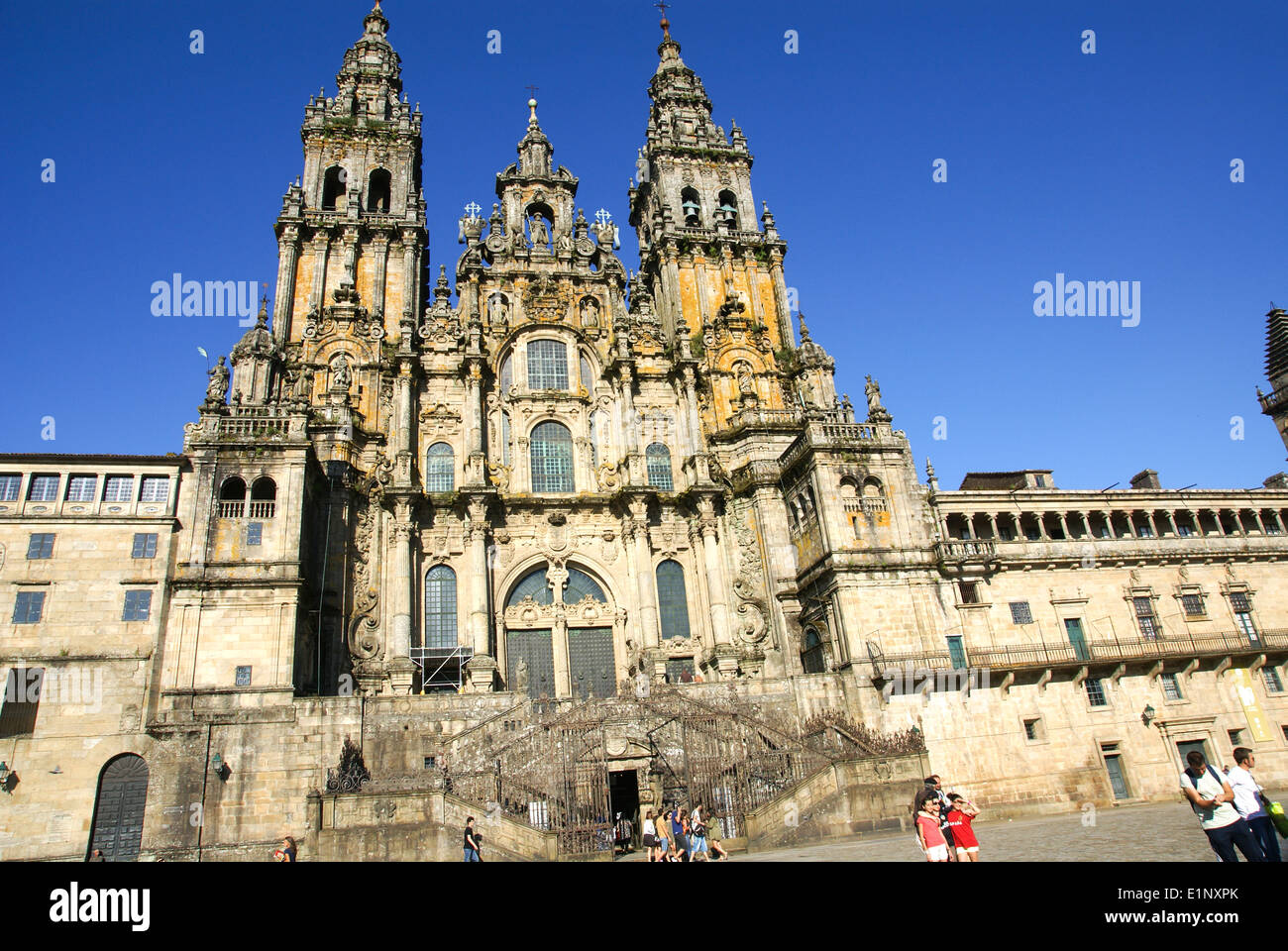 St James Cathedral Santiago de Compostela, Galicia, Spain Stock Photo
