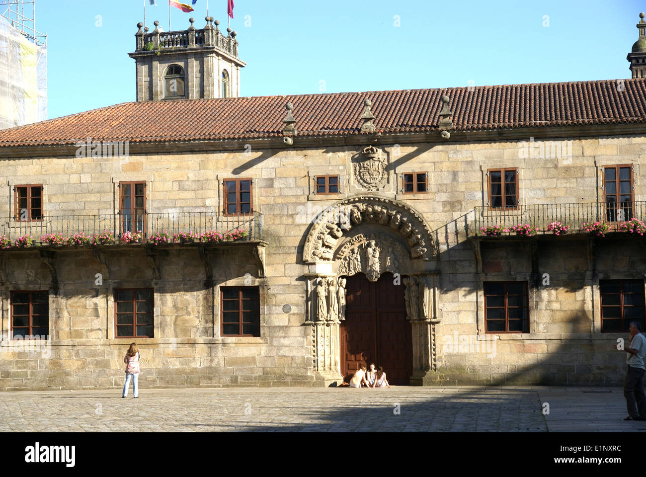 St James Cathedral Santiago de Compostela, Galicia, Spain Stock Photo