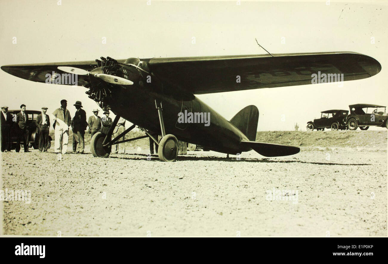 Dole Air Race Lockheed Vega Golden Eagle Nx913 Stock