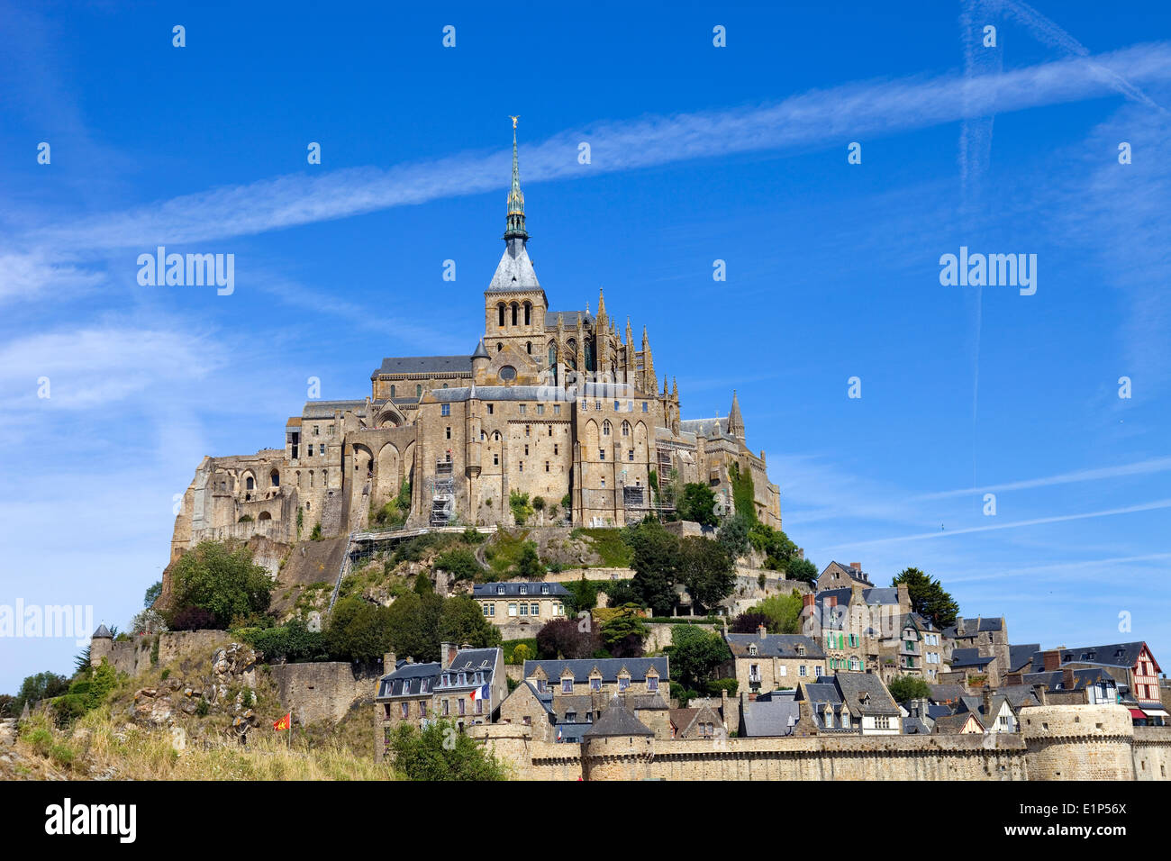 mont saint michel view, in the north of france Stock Photo Alamy