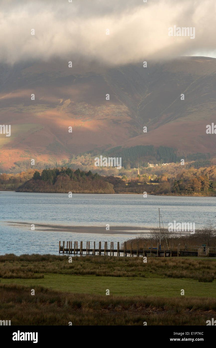 Derwentwater Lake District Stock Photo