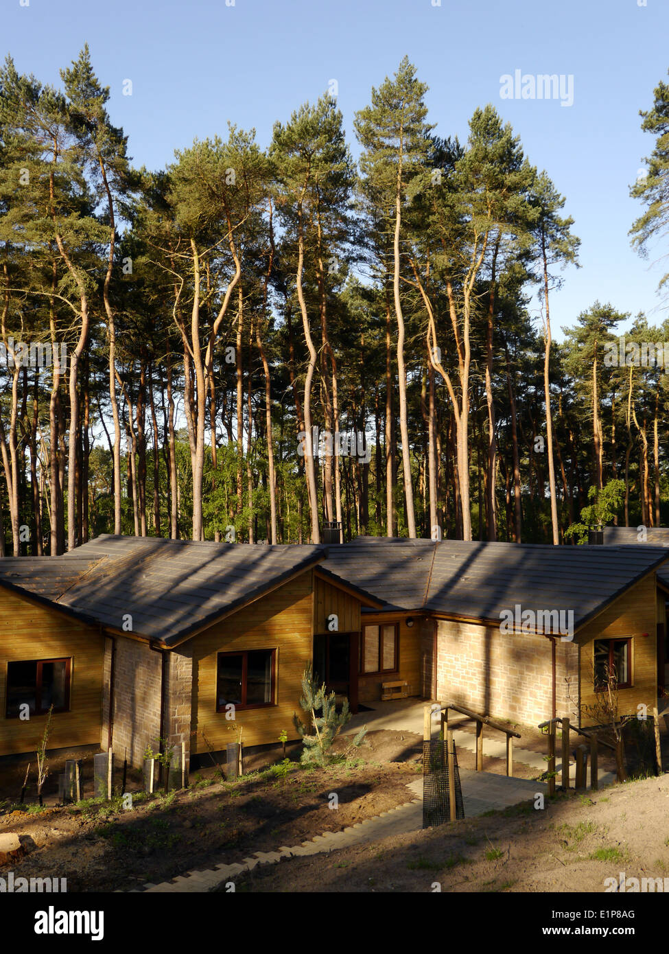 Center Parcs, Woburn Forest - opening weekend Stock Photo