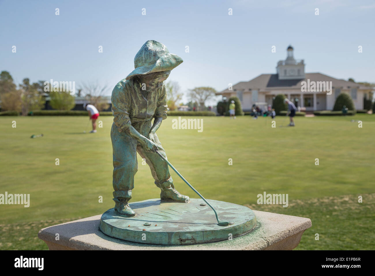 Putter Boy Statue, PInehurst Resort Golf Course, Pinehurst, North
