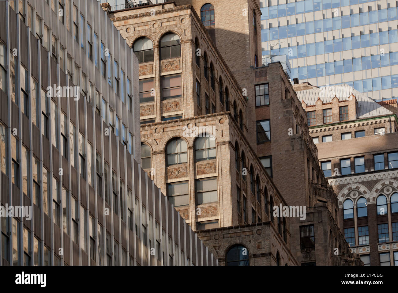 Buildings in Manhatten NYC Stock Photo