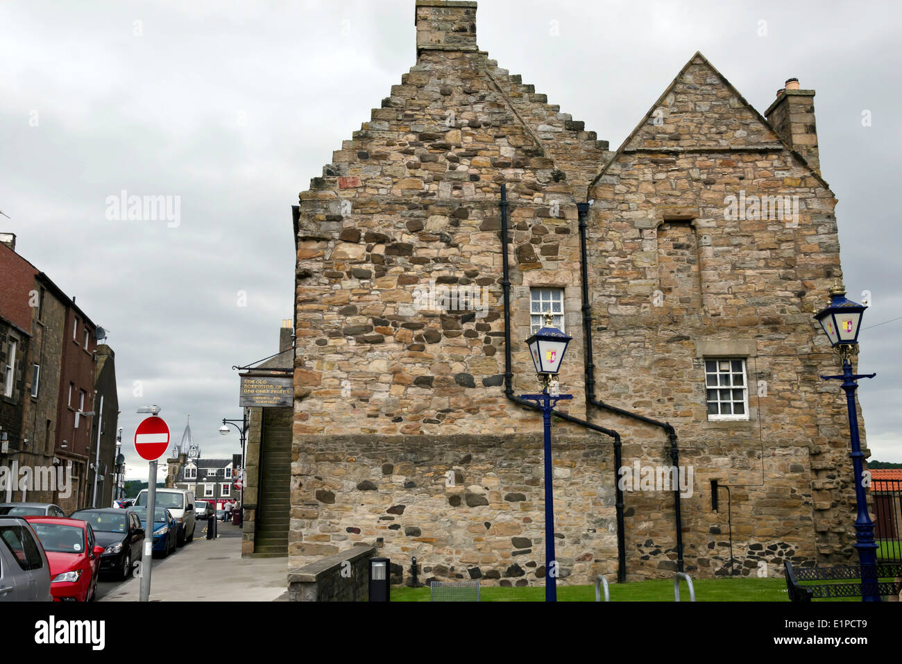 Ancient building in Inverkeithing, Fife, Scotland. Stock Photo