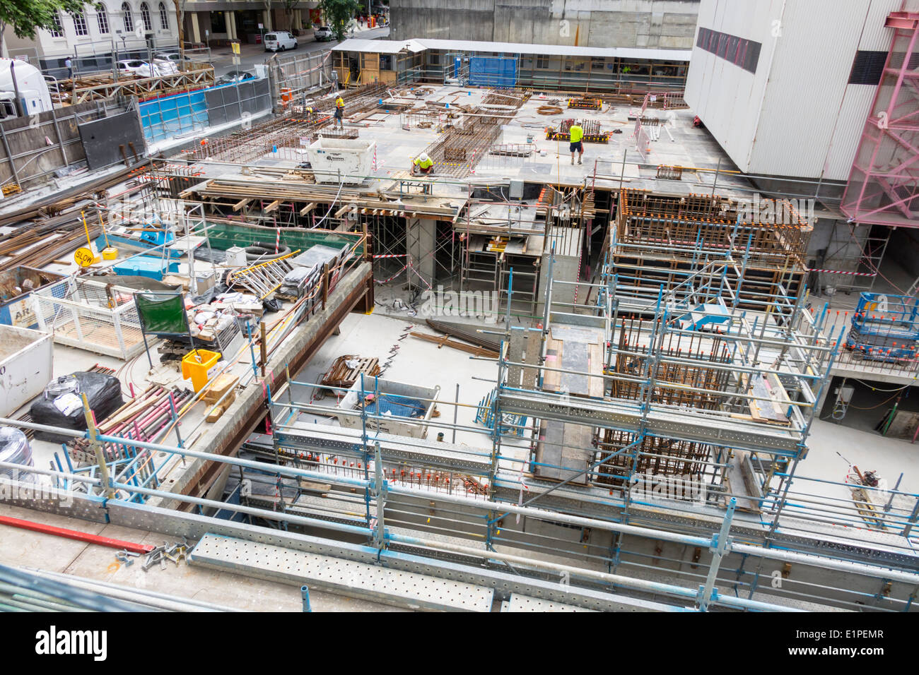 Brisbane Australia,Queensland CBD,Mary,Street,new,under,construction