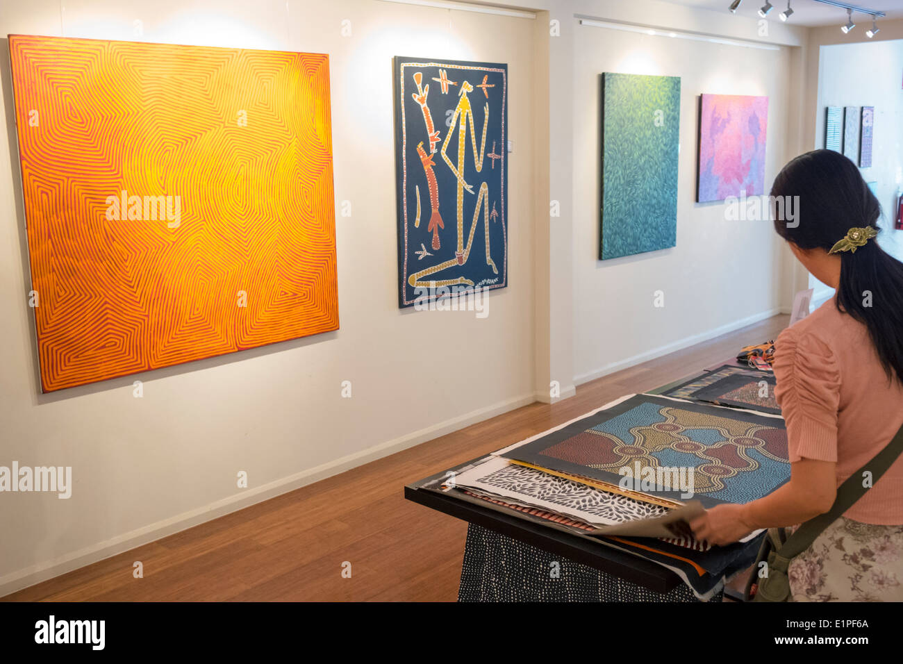 Brisbane Australia CBD,Adelaide Street,Aboriginal Fine Art,gallery,sale