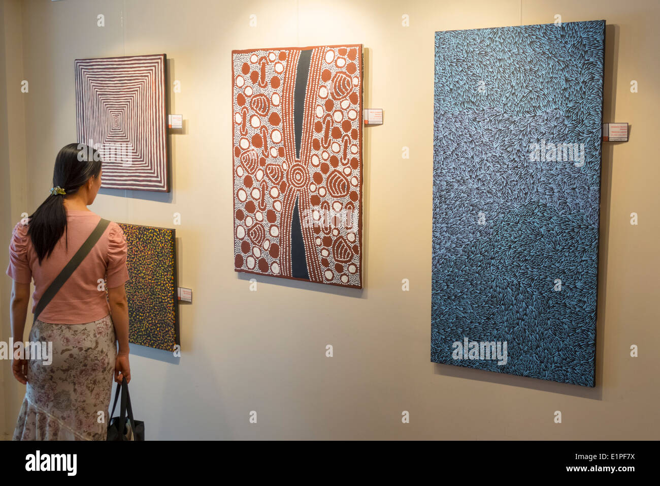 Brisbane Australia,Queensland CBD,Adelaide Street,Aboriginal Fine Art