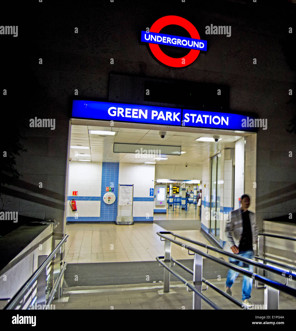 Green Park Underground Station, City of Westminster, London, England