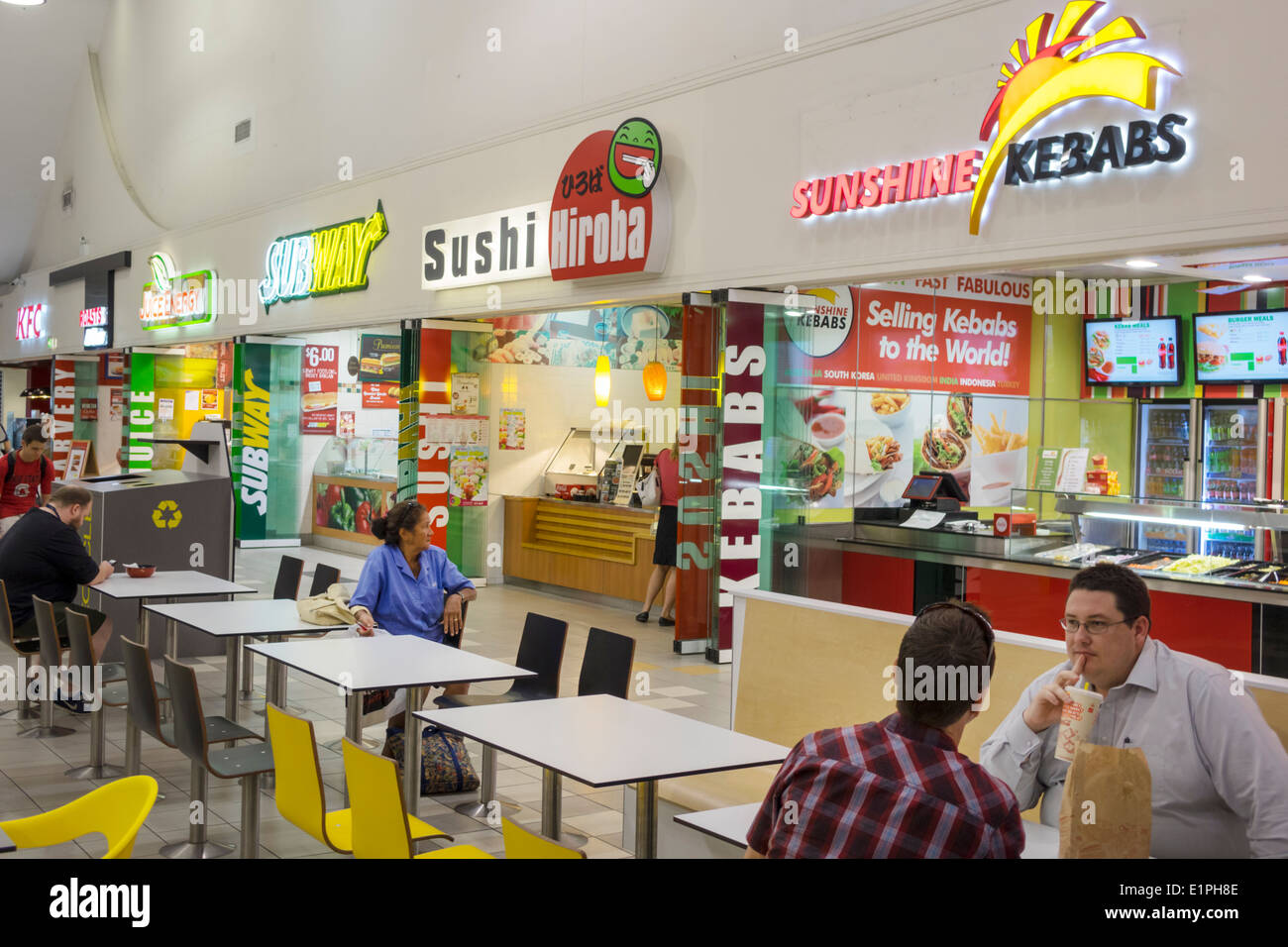 Australia Queensland Brisbane Fortitude Valley Station food court Australia Queensland Brisbane Fortitude Valley Station food court