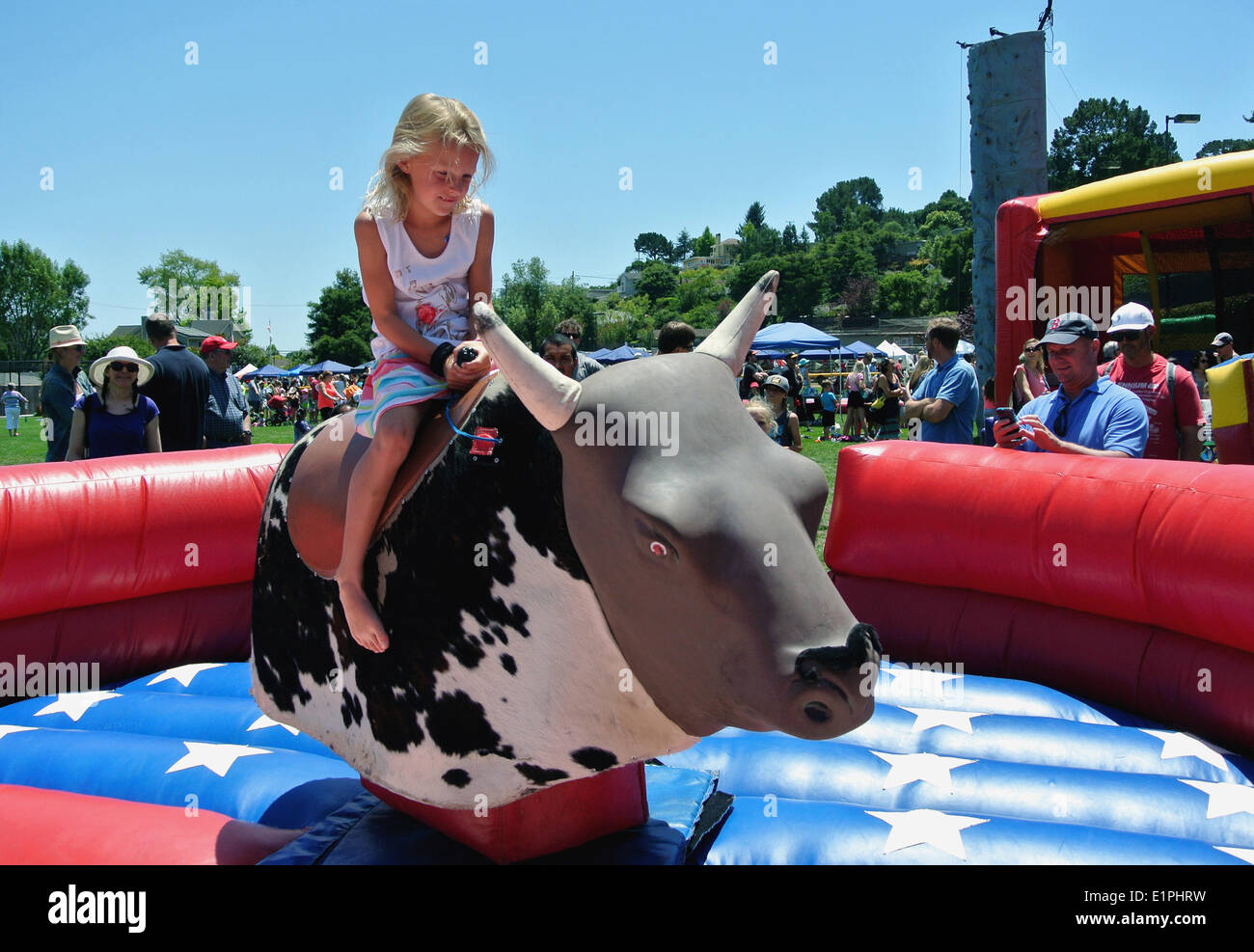 Topless Mechanical Bull
