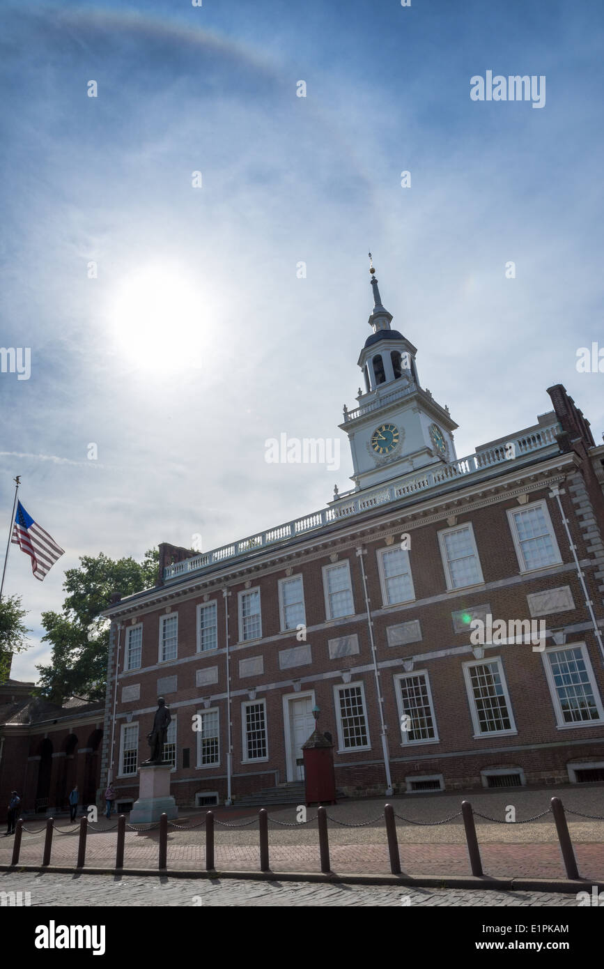 Independence Hall Stock Photo Alamy