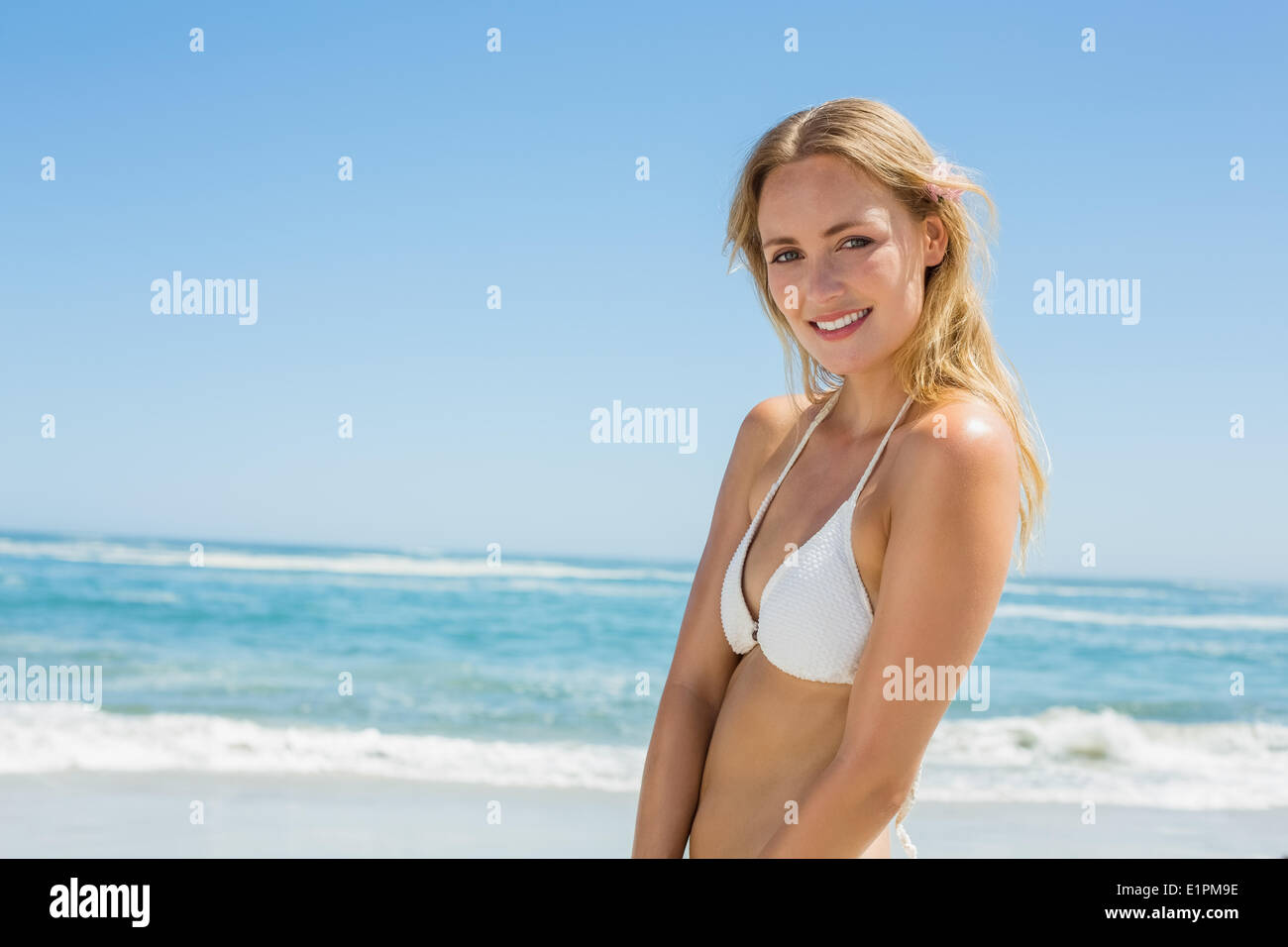 Gorgeous Young Blonde in Swimsuit Stock Photo by ©eugenef 101188670