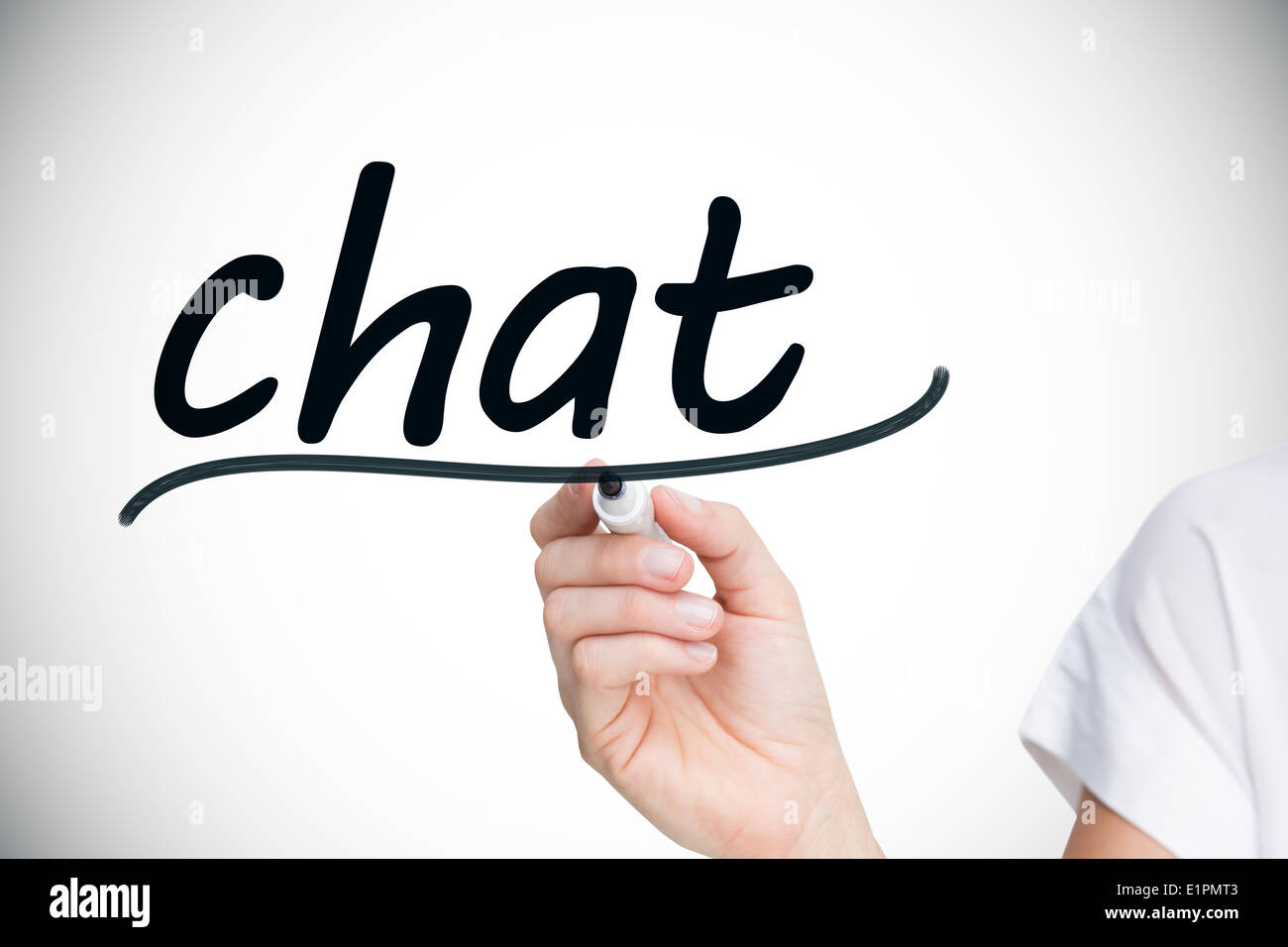 Chat word hi-res stock photography and images - Alamy