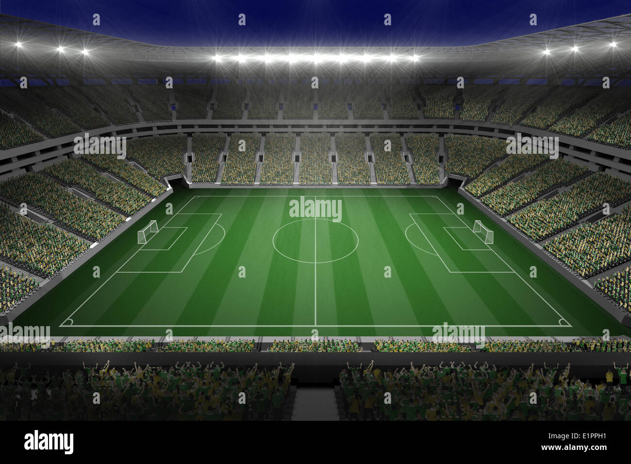 Football stadium lights hires stock photography and images Alamy