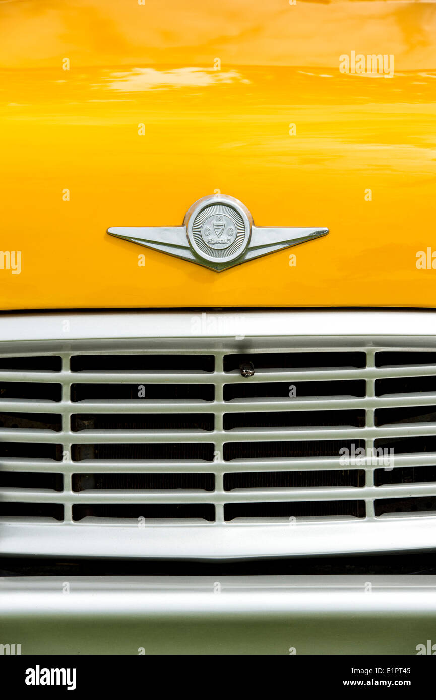 1978 Checker Cab front end Stock Photo