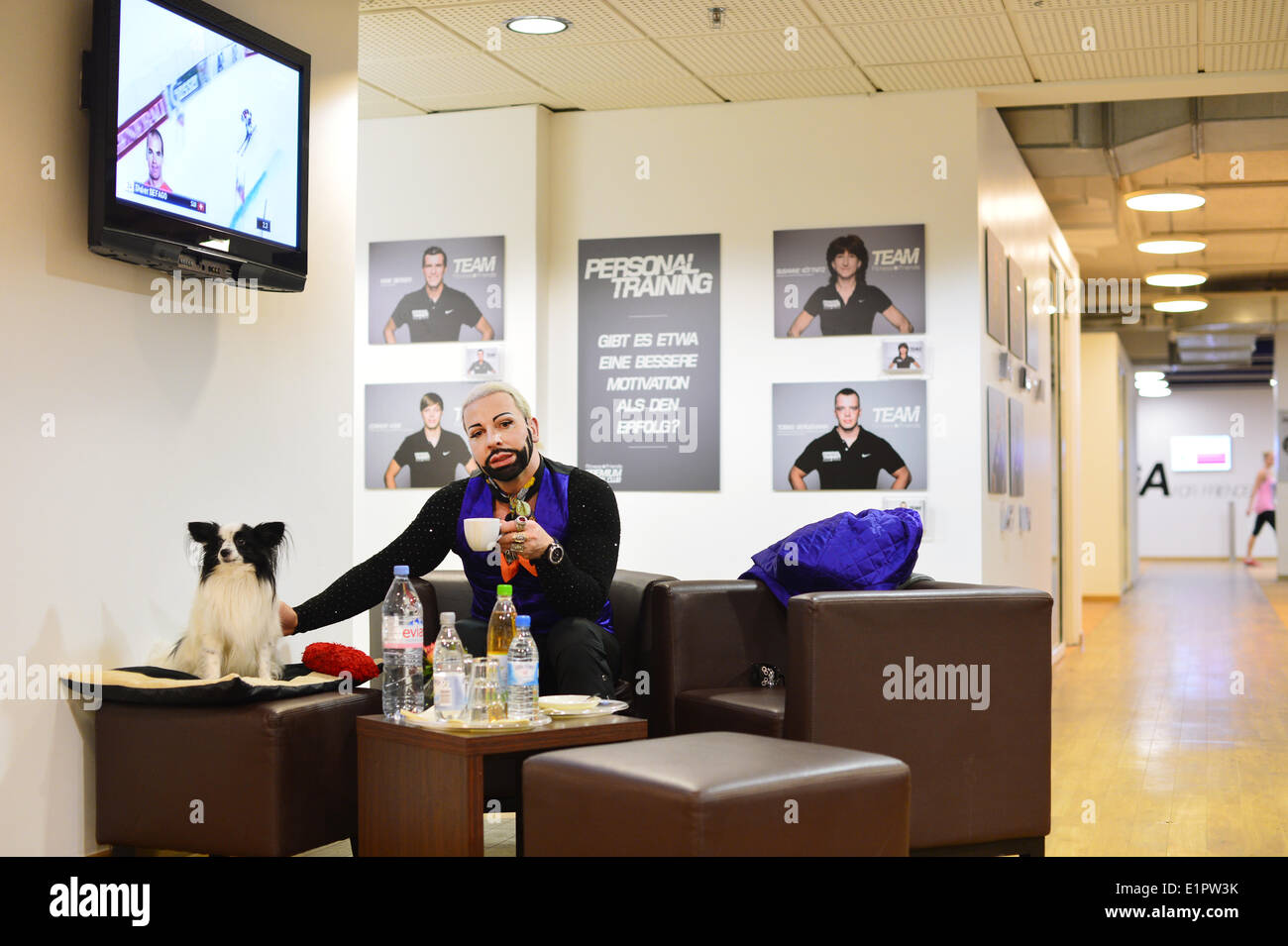 German fashion designer harald gloeoeckler hires stock photography and