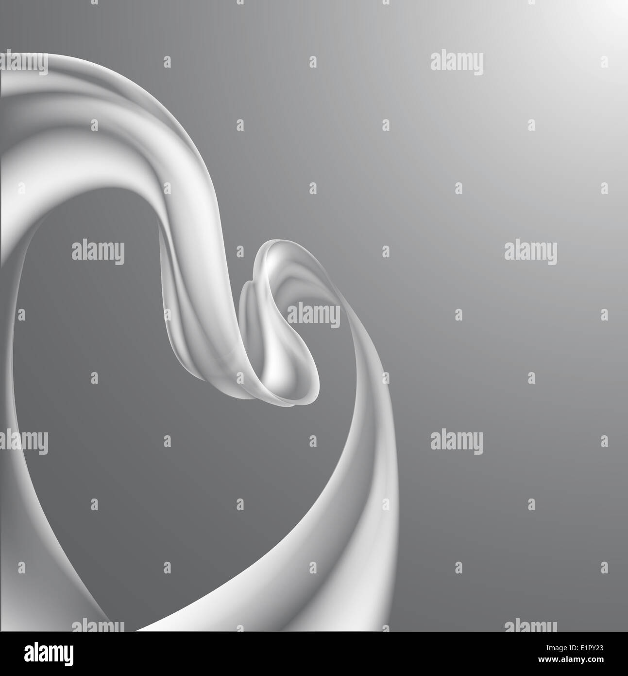 A modern ribbon wave abstract background, ribbon forming a subtle heart