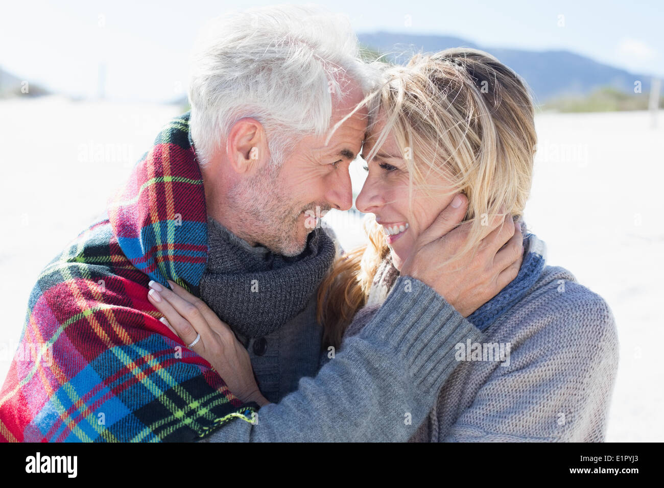 Mature married couple sitting hi-res stock photography and images - Alamy