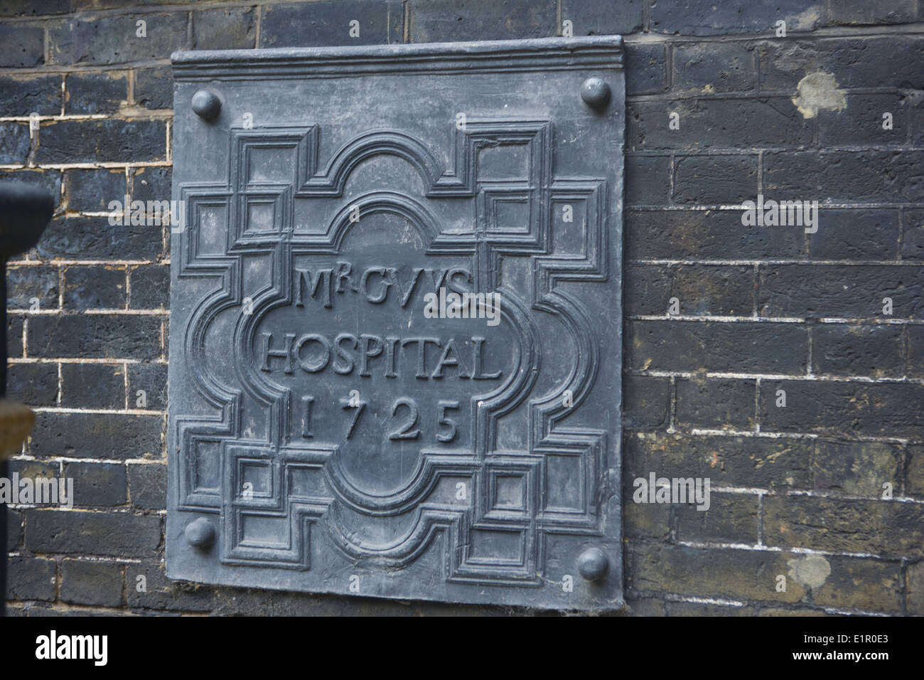 Mr Guy's Hospital 1725 Stock Photo