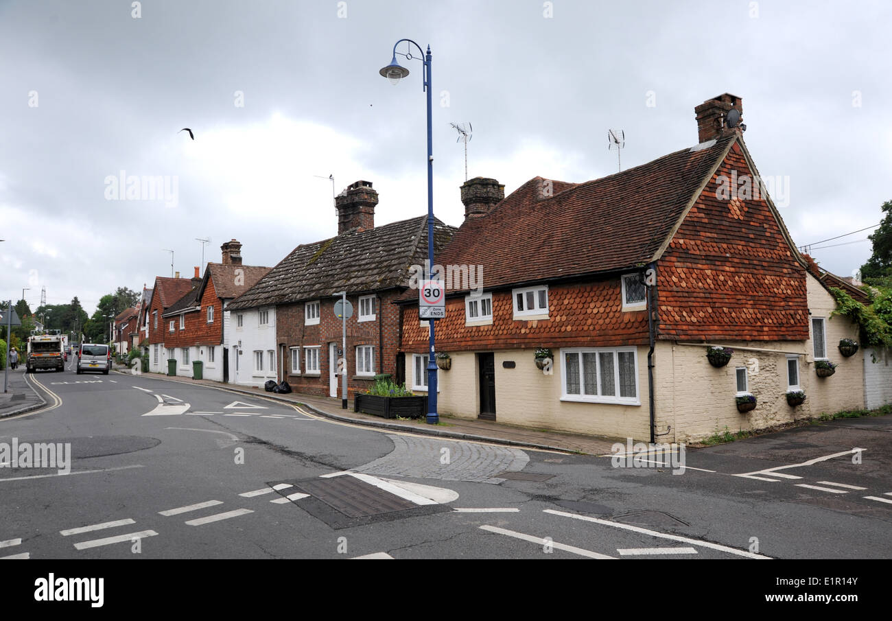 Billingshurst West Sussex UK High Street Stock Photo