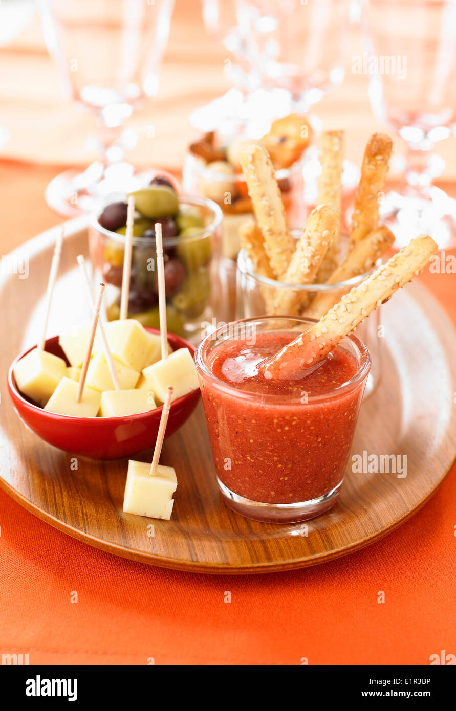 Easy appetizers hires stock photography and images Alamy