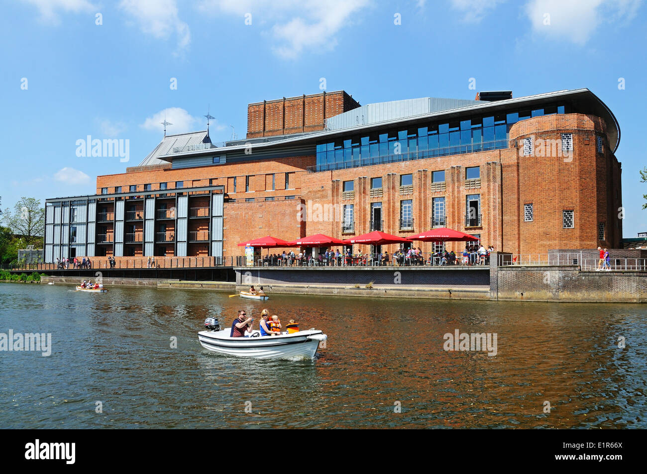 Royal Shakespeare Company Theatre Along The River Avon Stratford Upon 