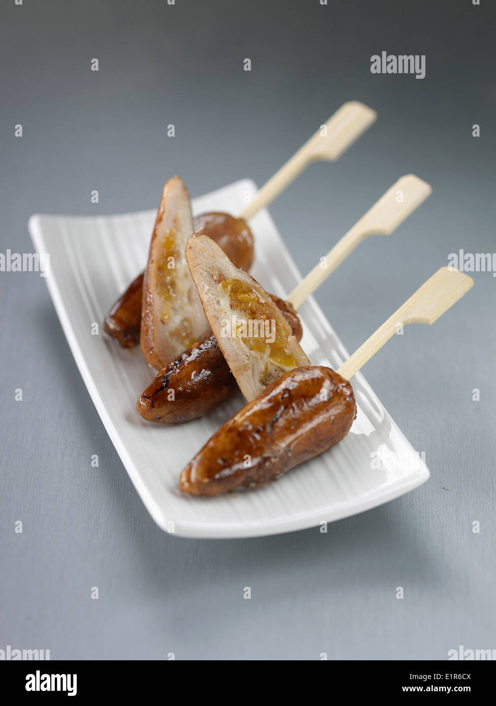 Chicken appetizers Stock Photo