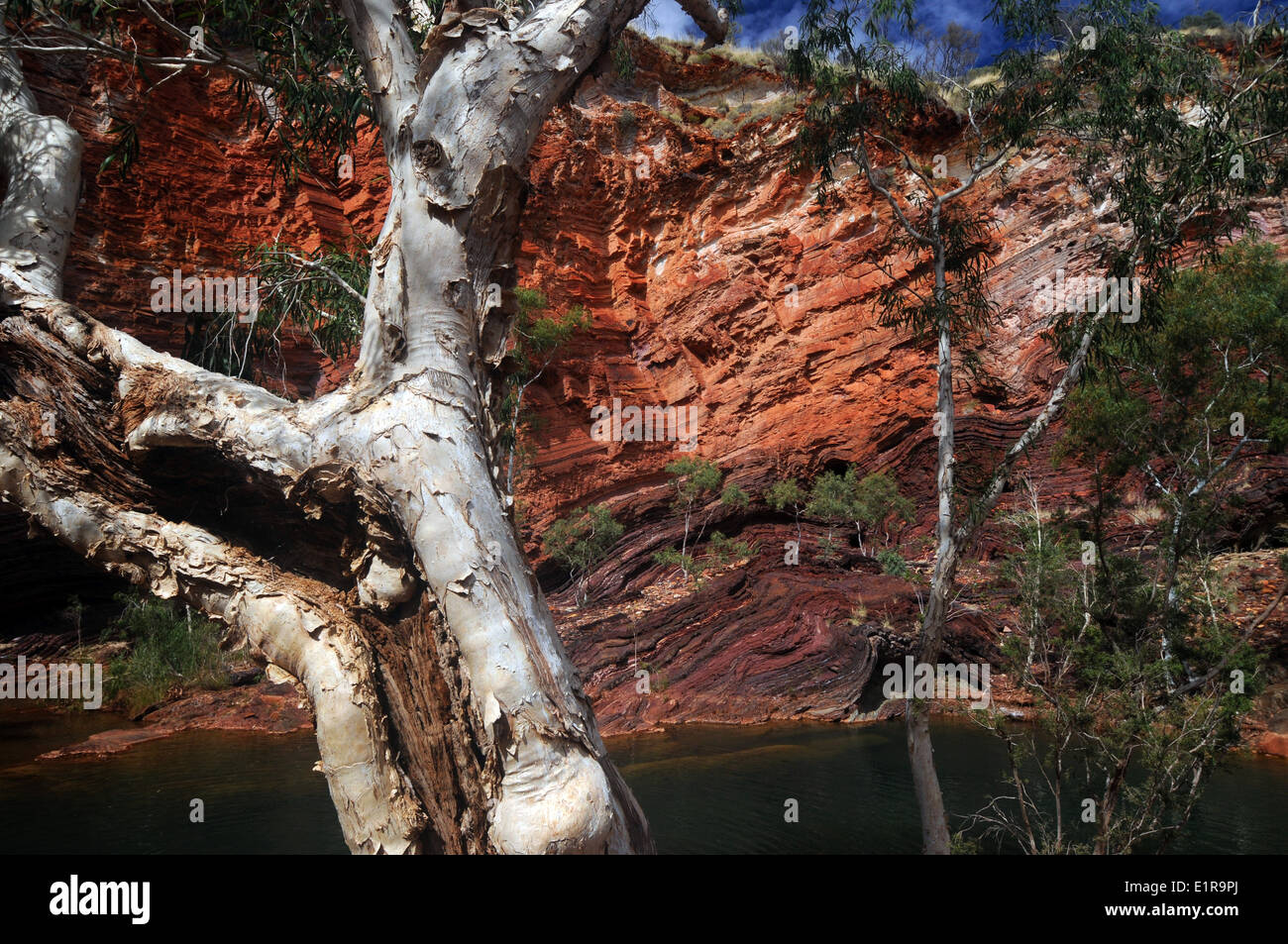 Spectacular banded ironstone formations in Hamersley Karijini