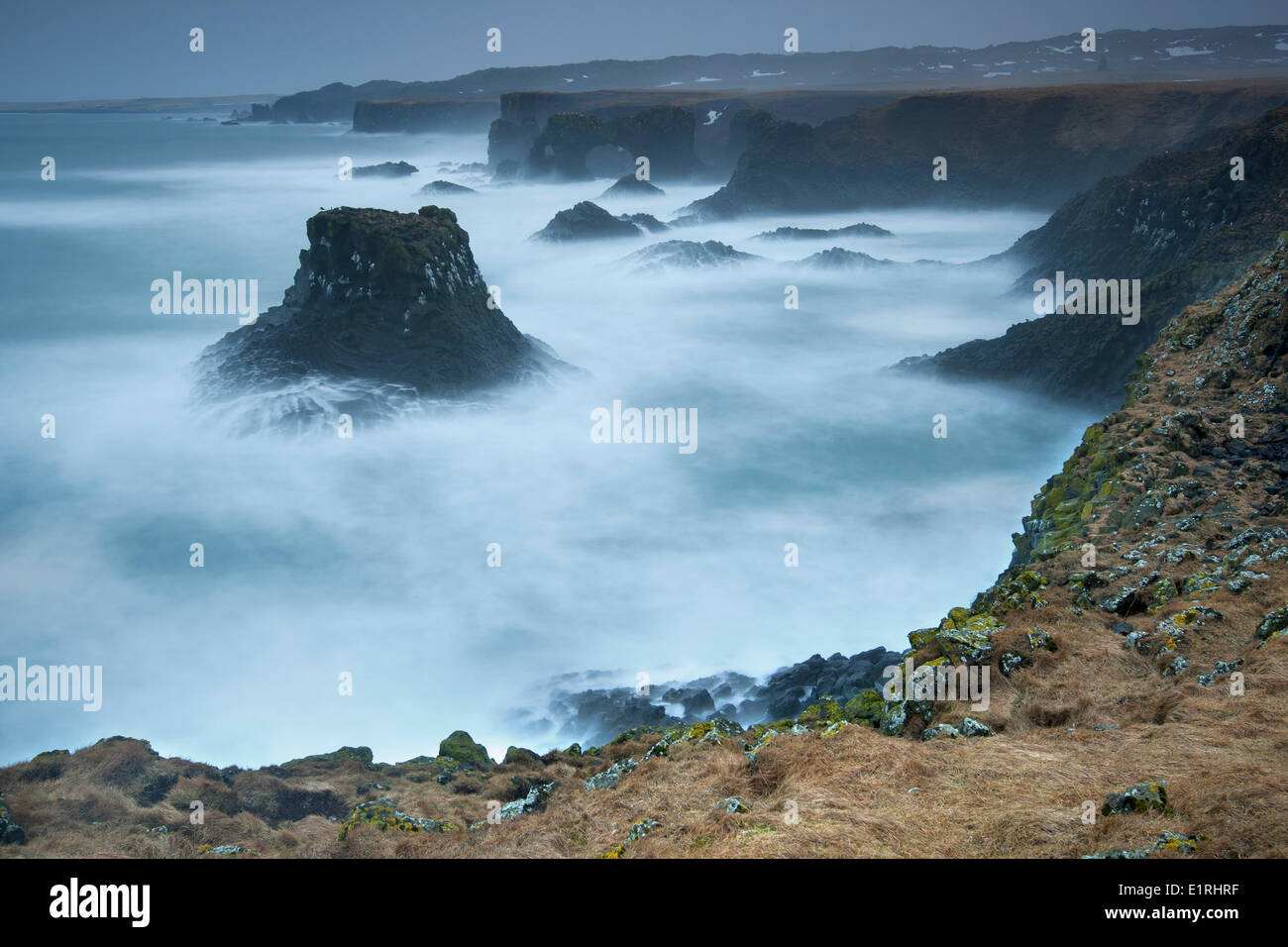 Sea landscape Snaefellsness, Iceland Stock Photo