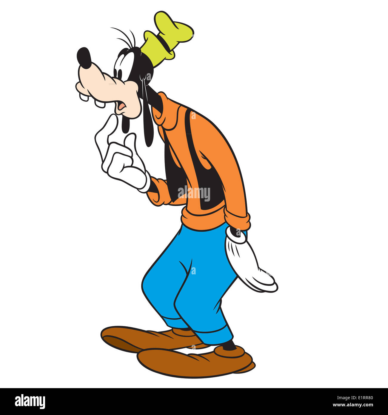 Goofy disney cartoon hi-res stock photography and images - Alamy