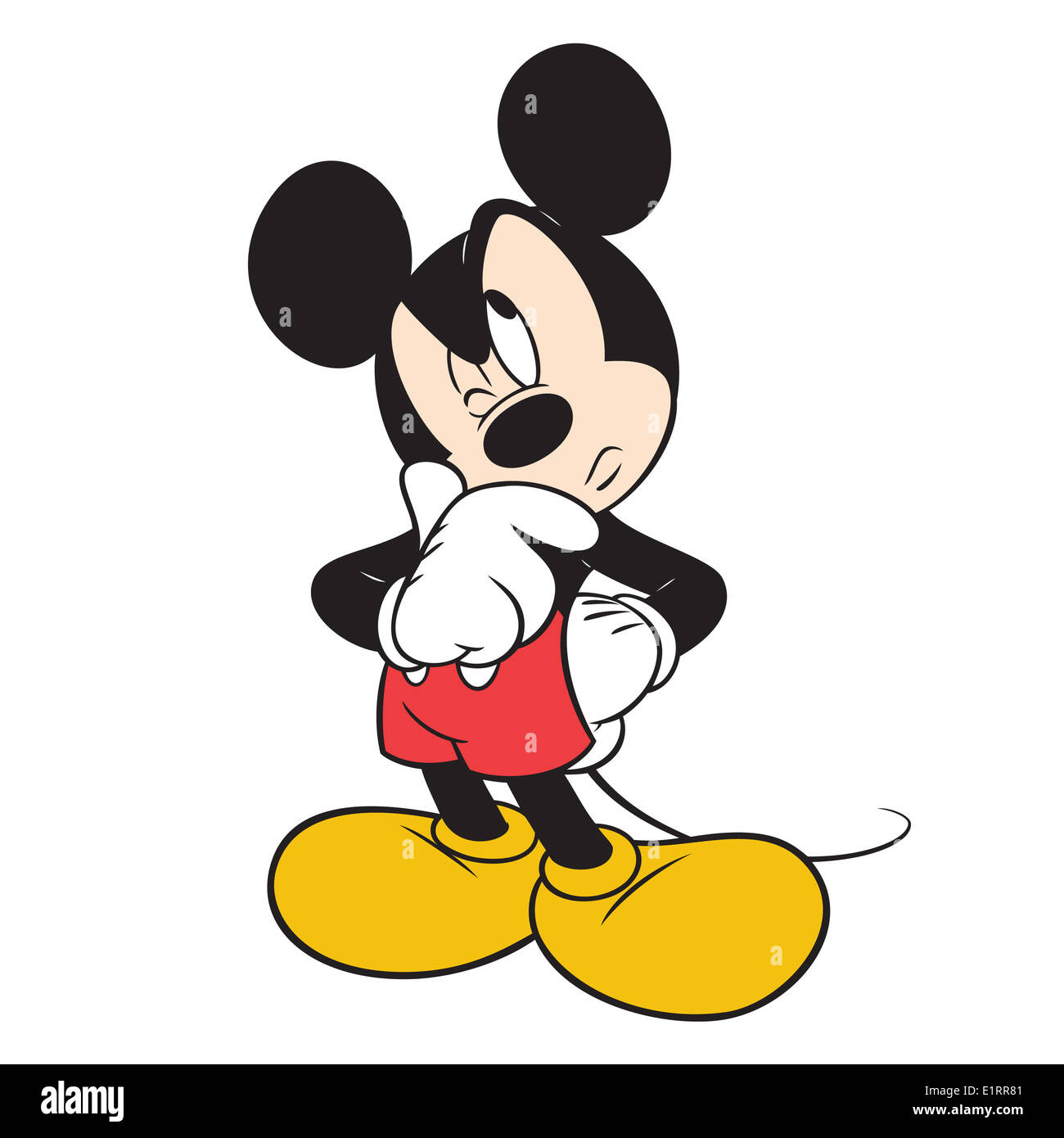 Mickey mouse cartoon Cut Out Stock Images & Pictures - Alamy