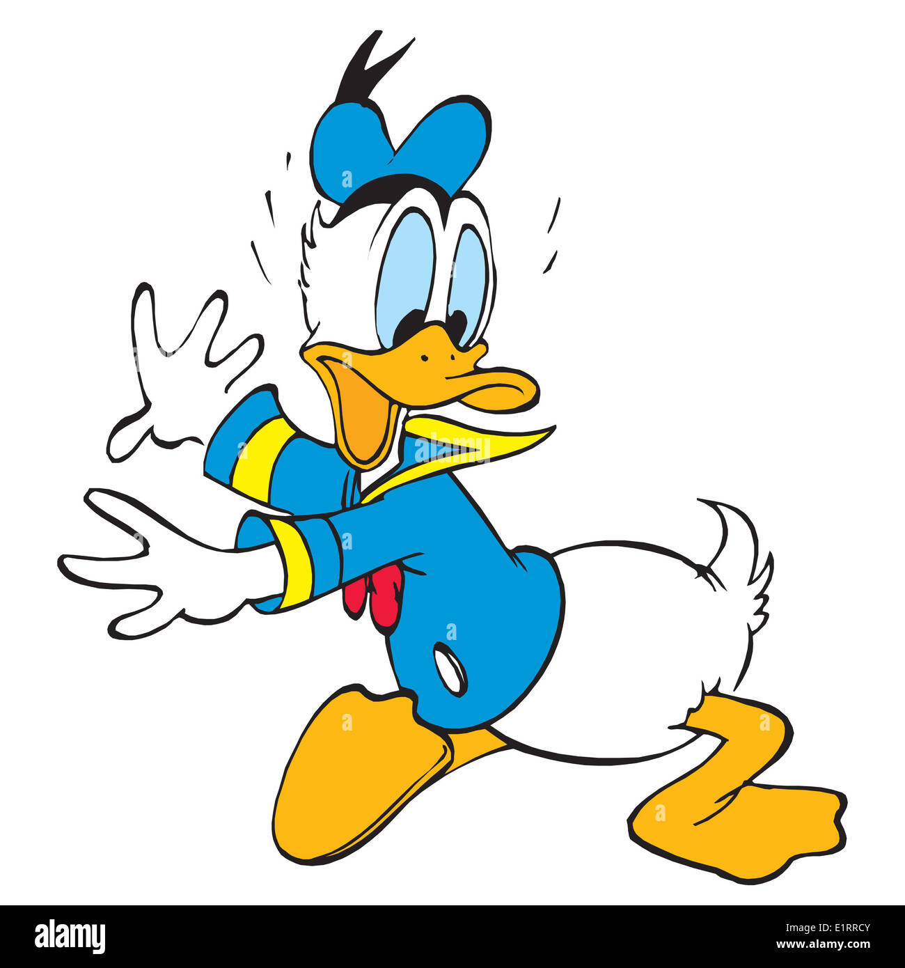 Donald Duck Vector illustration Stock Photo Alamy