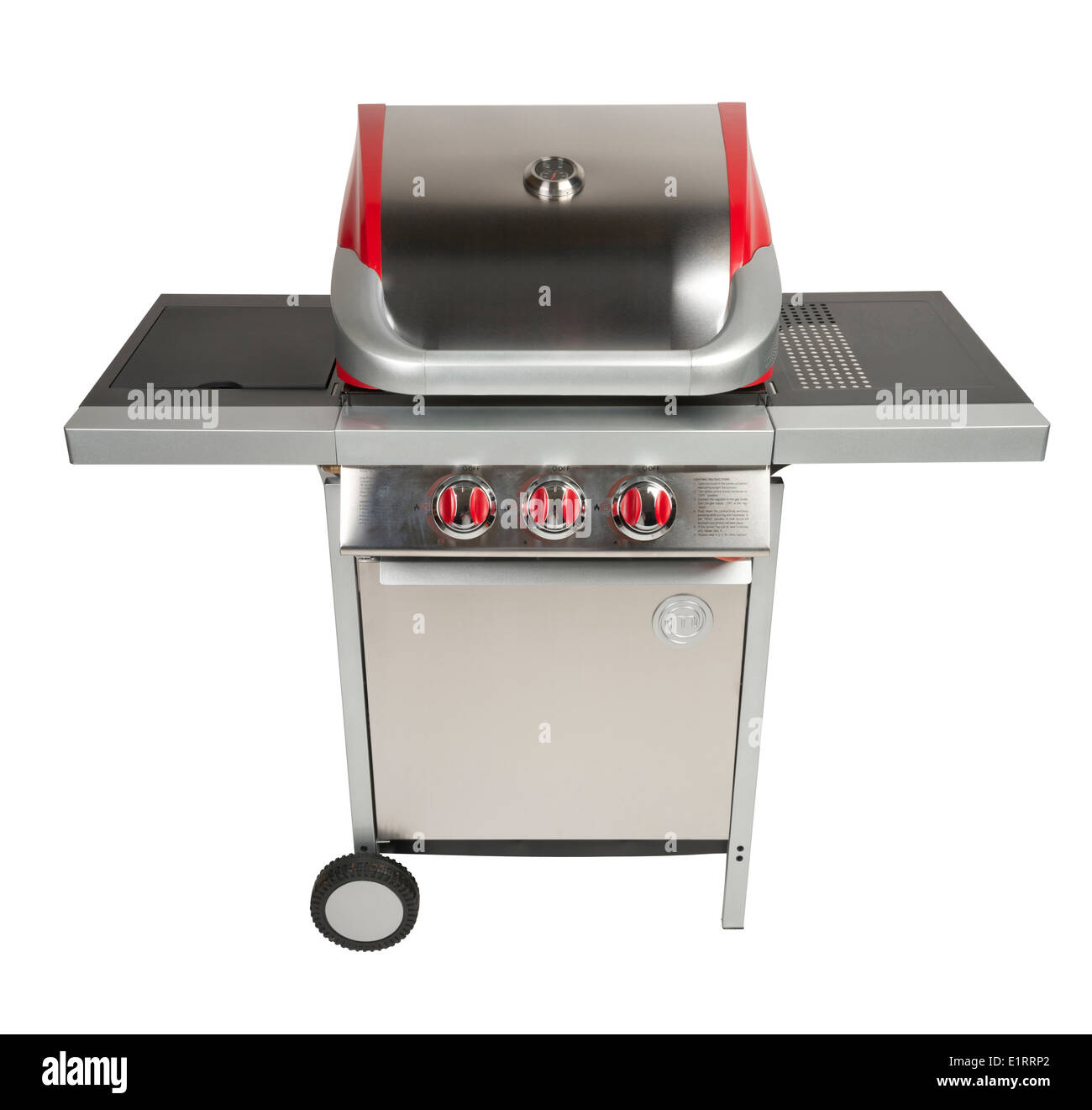 Gas barbecue or grill Stock Photo
