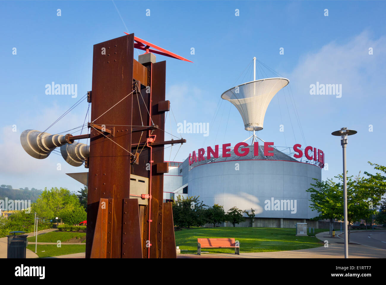 Carnegie science center in Pittsburgh PA Stock Photo