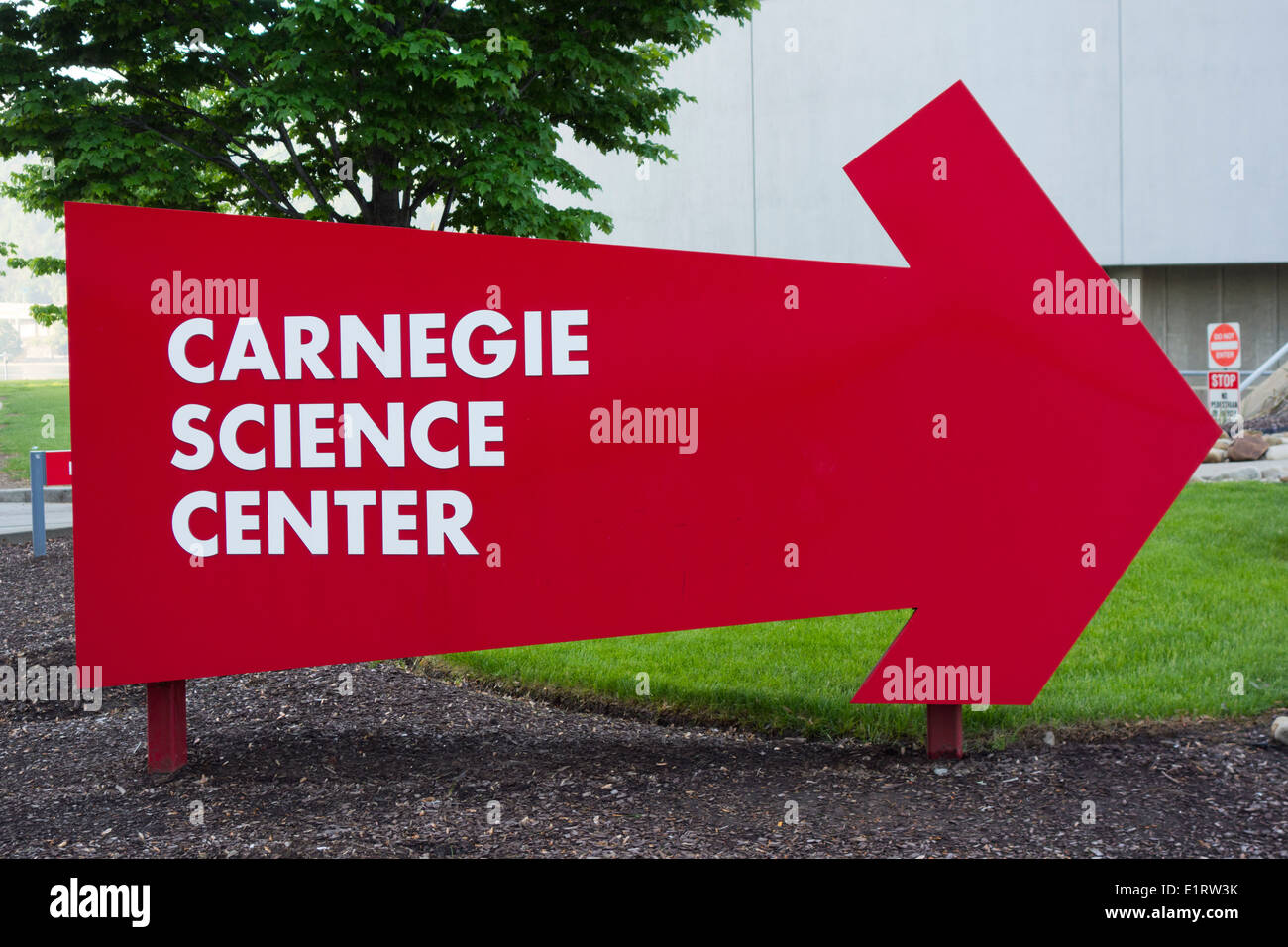 Carnegie science center in Pittsburgh PA Stock Photo