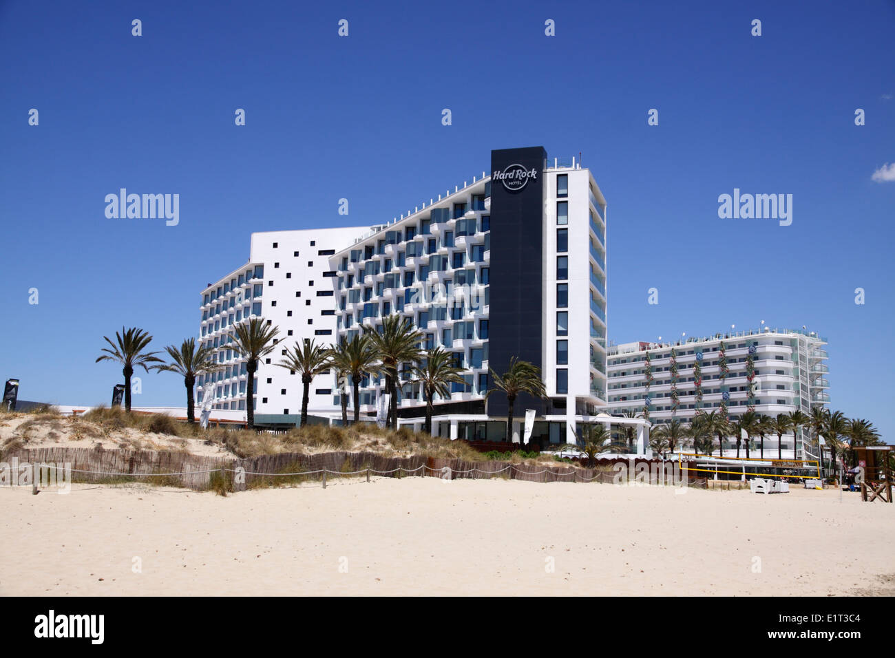 The Hard Rock Hotel, Ibiza, Spain Stock Photo - Alamy