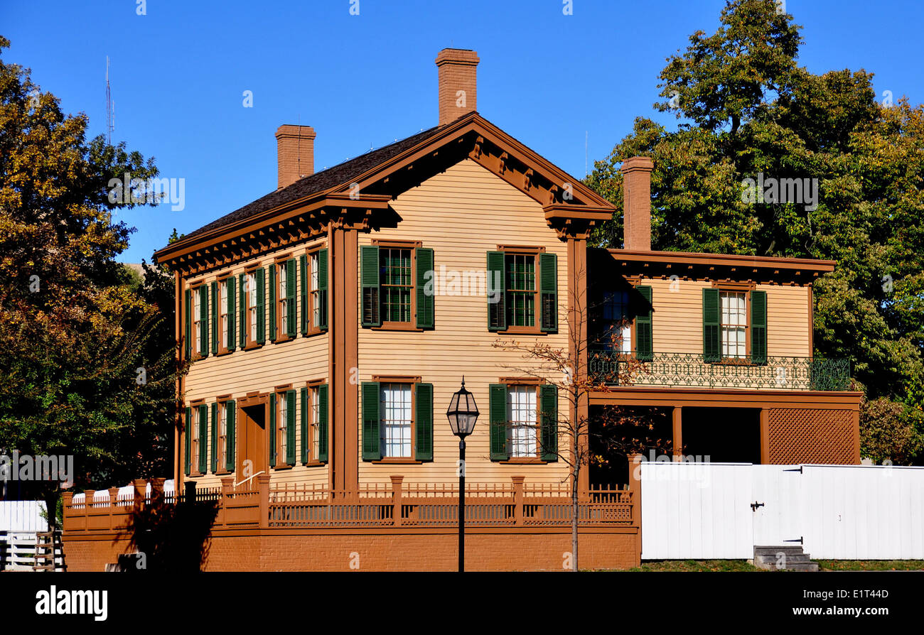 Abraham lincoln home springfield hires stock photography and images Alamy