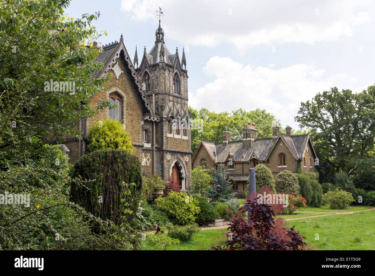 Holly Village (Victorian Gothic Cottages) Highgate Camden London