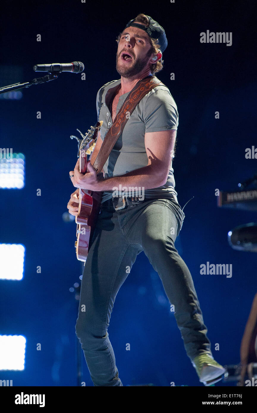 Jun. 8, 2014 - Nashville, Tennessee; USA - Musician THOMAS RHETT ...