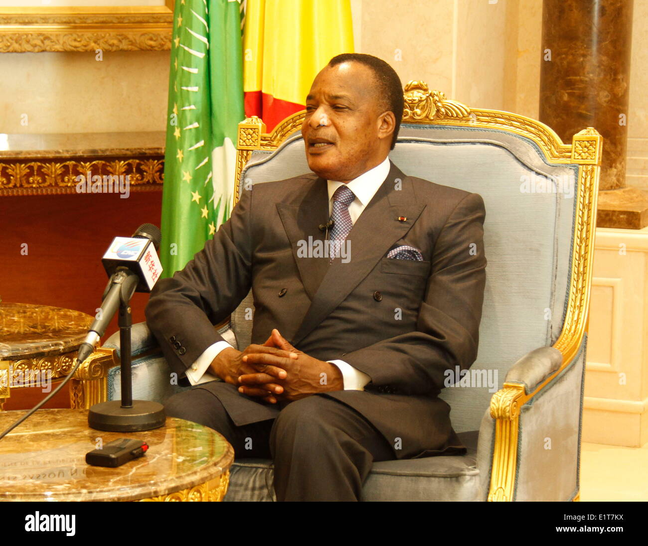 Brazzaville, Republic of Congo. 9th June, 2014. Republic of Congo