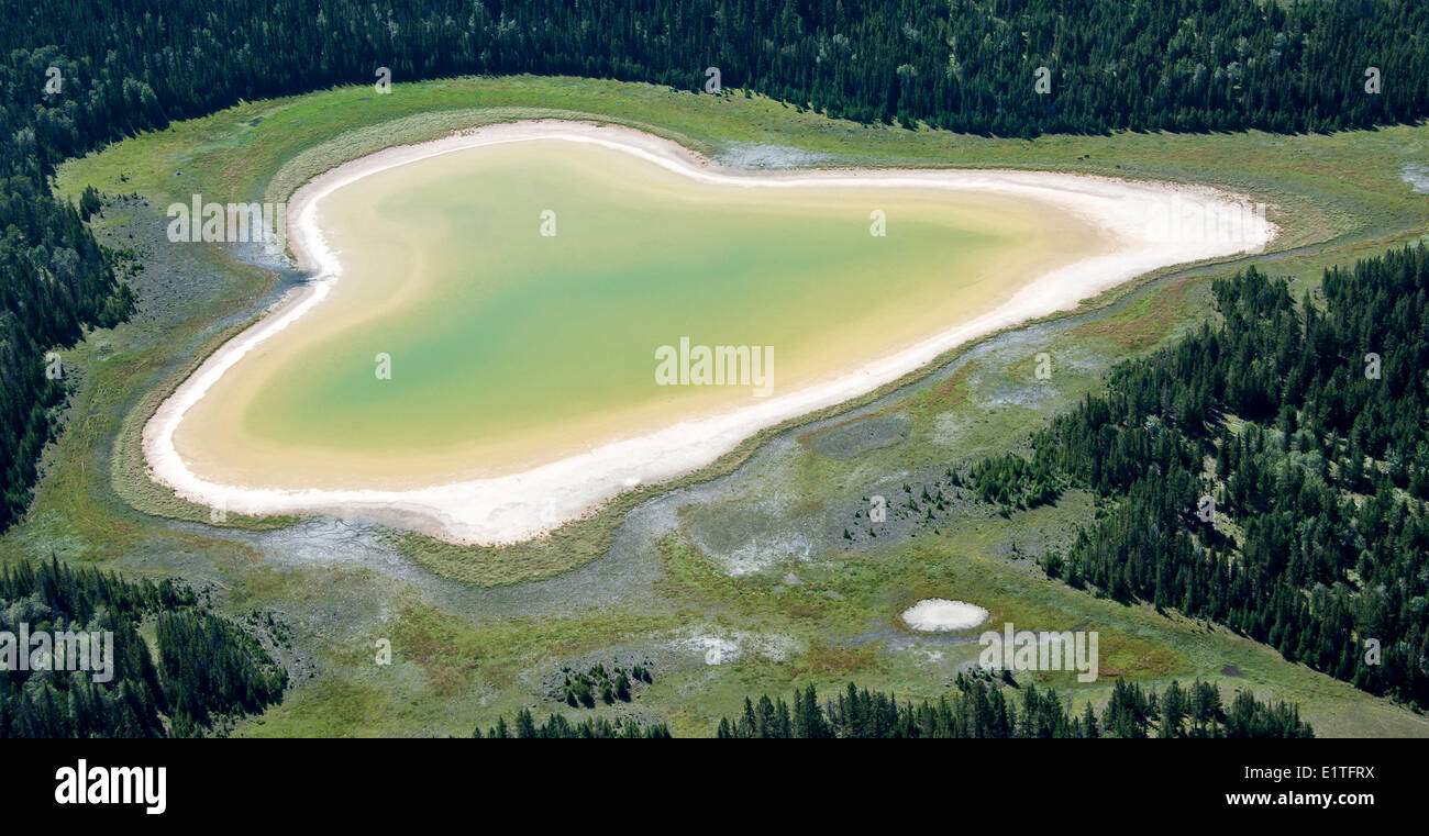 Aerial photography over the South Cariboo region of British Columbia ...