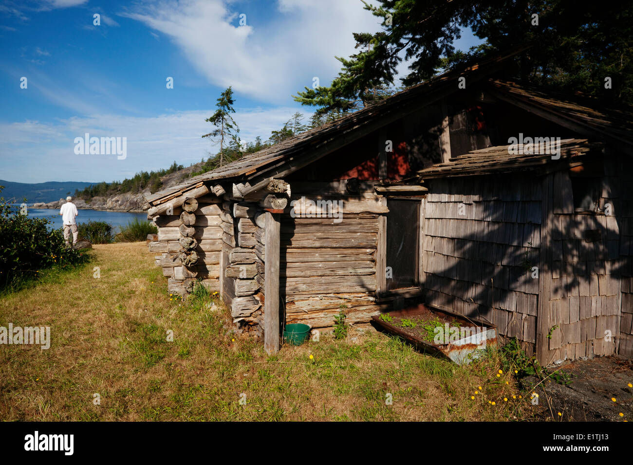 Harry Roberts Pioneer Cabin Sunray Summer Cape Cockburn