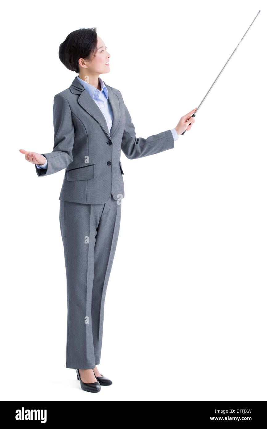 Class businesswoman Cut Out Stock Images Pictures Alamy