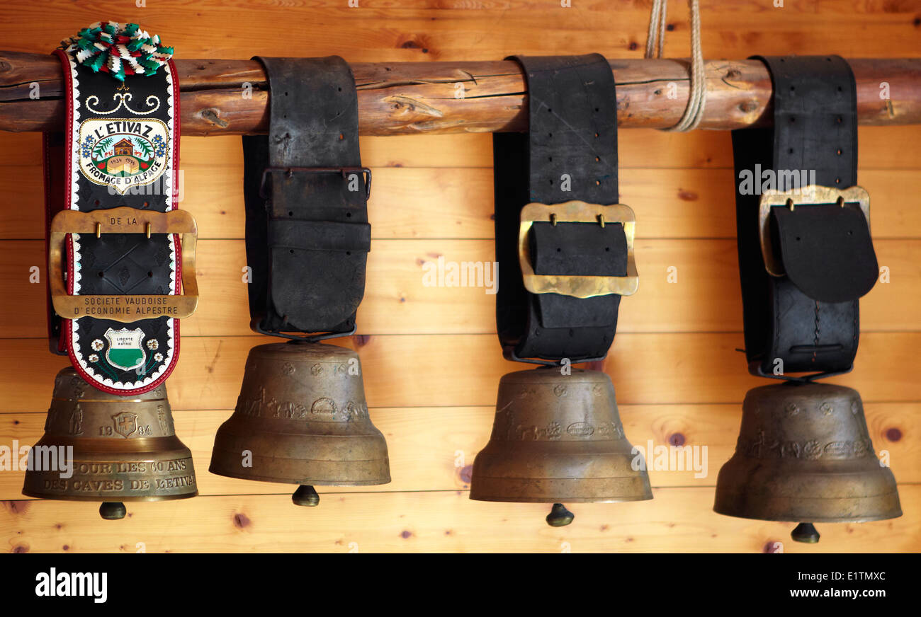 Traditional swiss cowbells hires stock photography and images Alamy