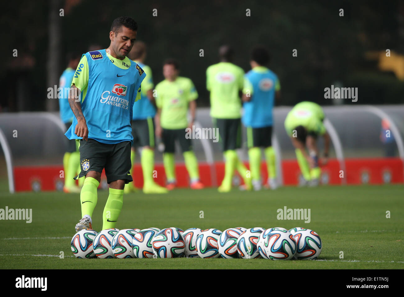 Photo of the brazilian soccer team hi-res stock photography and images -  Alamy