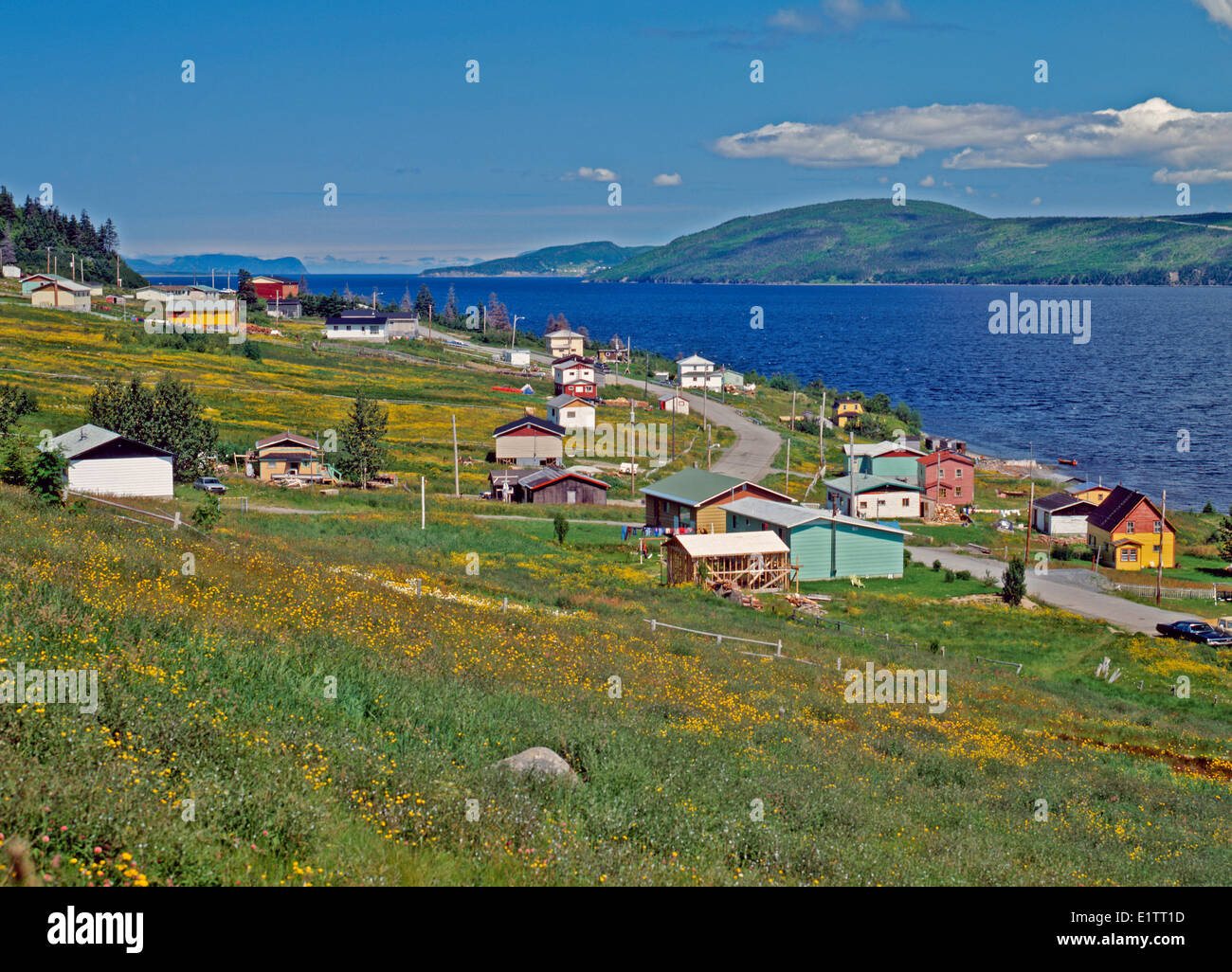 St.George's Newfoundland and Labrador are Canada's most Eastern Provinces, The Rock, Canada Stock Photo