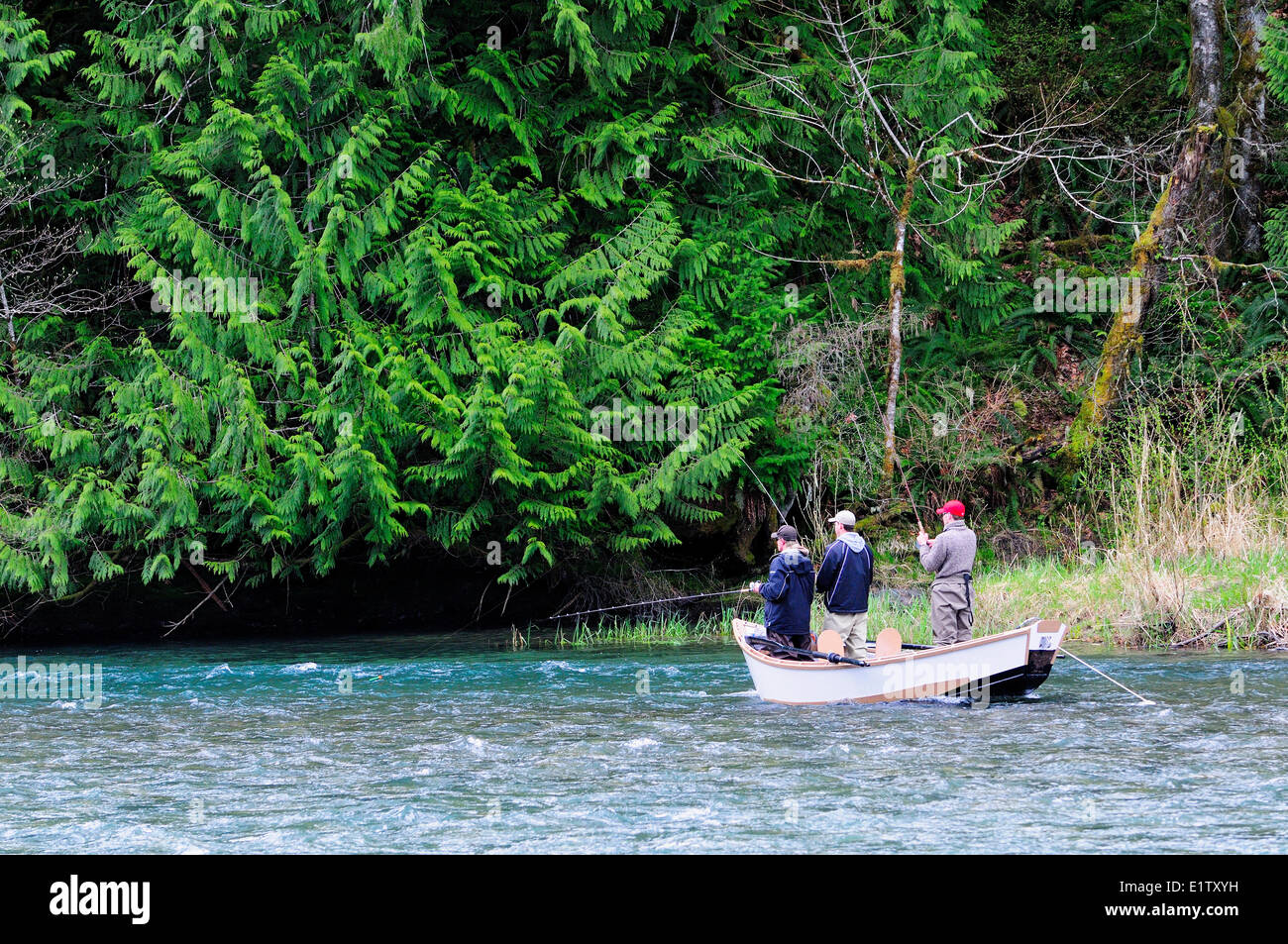 Drift boat fishing hires stock photography and images Alamy