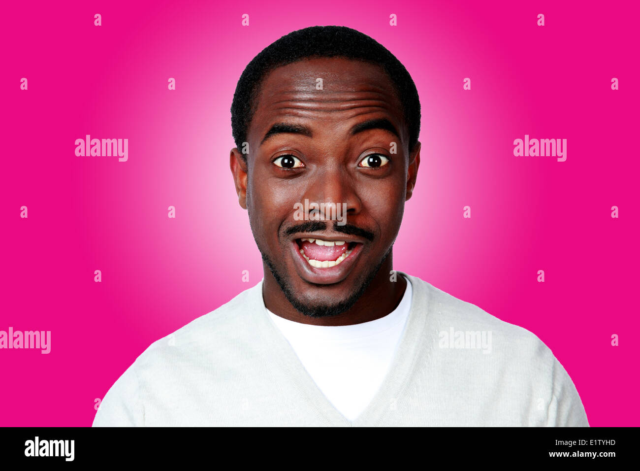 Man in pink shirt hi-res stock photography and images - Alamy