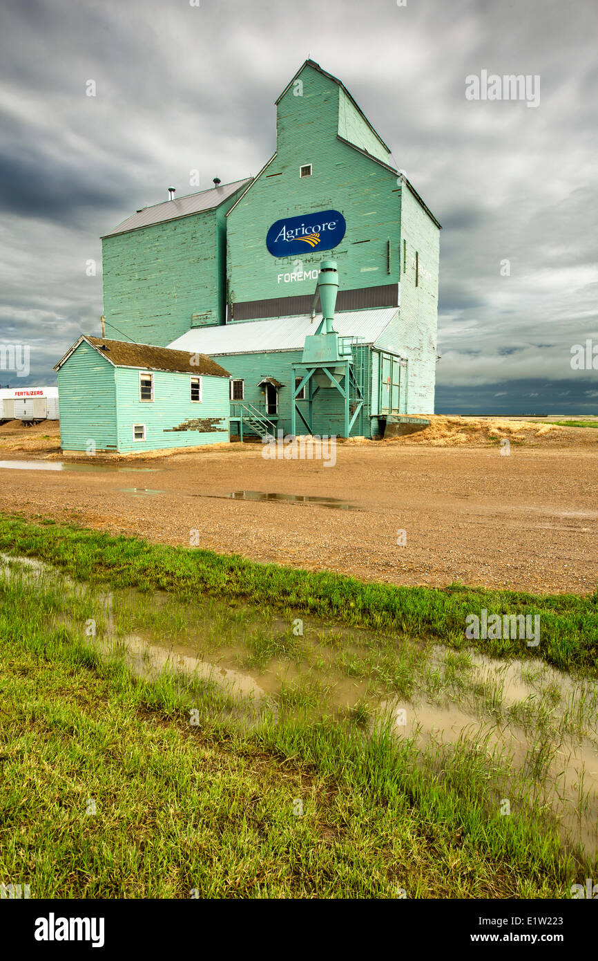 Foremost grain elevator, Alberta, Canada Stock Photo Alamy